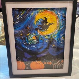 Painting with Candy Van Gogh Halloween
Framed 10x12”